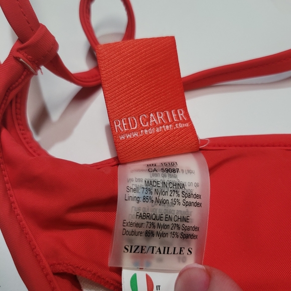 RARE Red Carter Dream Weaver Bikini Set - Picture 6 of 11